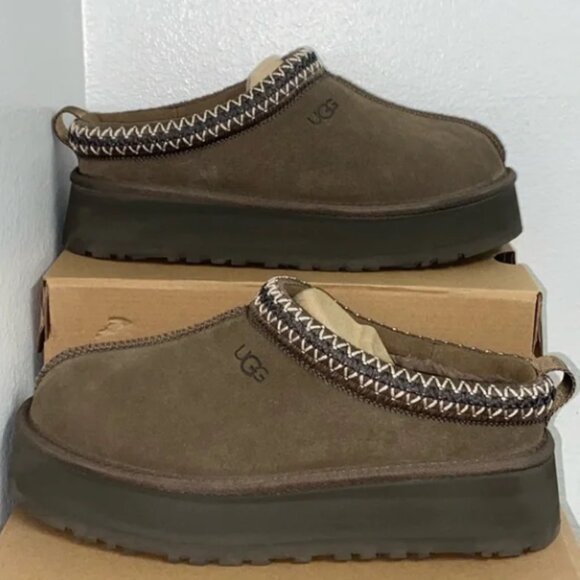 🙂🙂UGG Tazz Platform Slippers Slides Shoes - Picture 1 of 4